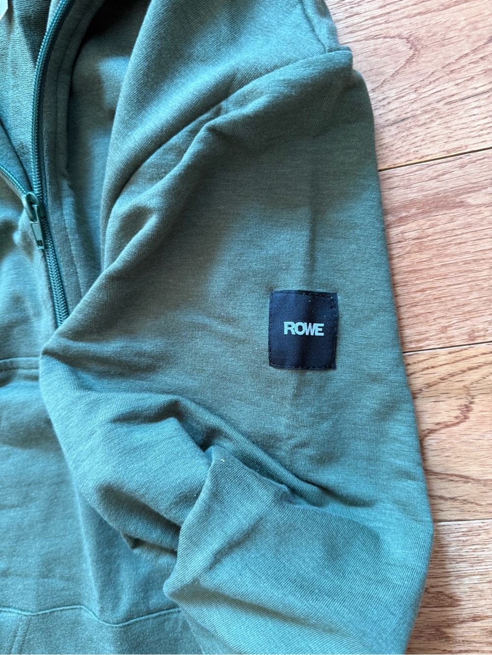 ROWE NWT unisex Medium quarter zip french terry - Picture 5 of 12